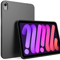 Ốp TPU Mềm Màu Đen Cho iPad Mini 7 (A17 Pro 2024), Dành Cho iPad Mini 6 Ốp Lưng 2021, Thiết Kế Mỏng Mờ Cao Su TPU Mềm Da Silicon Bảo Vệ Cho iPad Mini Thế Hệ 7 / 6 8.3