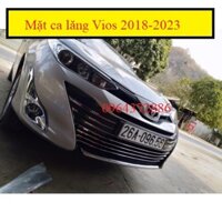 Ốp trang trí mặt ca lăng xe toyota Vios 2018 - 2023, ốp mặt calang, ca lang xe Vios, inox cao cấp