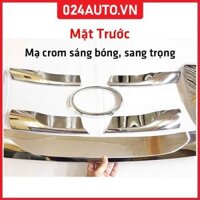 Ốp trang trí mặt ca lăng, calang Fortuner 2017-2018-2019-2020-2021-2022 ốp phía trên trang trí làm đẹp xe