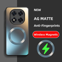 Ốp từ tính mờ AG cho Xiaomi Redmi Note 14 Pro + K70 Ultra K70E POCO F6 X6 Pro Vỏ PC mờ Chống vân tay Vỏ chống sốc