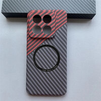 Ốp Từ Tính Siêu Mỏng Cho Xiaomi 14 13 12 Ultra Redmi Note 13 POCO X6 F6 F5 Pro Vỏ Sợi Carbon Matte Chống Sốc