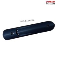 Ốp vĩ che thân pô, ống xã xe SIRIUS 2017-2024 đen zin Yamaha