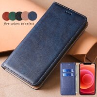 Ốp Ví Cho Samsung Galaxy Flip Leather Covery S5 S6 S7 Edge S8 S9 Plus Flip Cover Vỏ Da PU