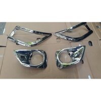 Ốp viền đèn gầm trước + sau xe Vios đời 2014 đến 2017