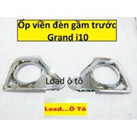 Ốp Viền Đèn Gầm Trước, Sau GRAND I10 2014-2016, BỘ ỐP VIỀN ĐÈN GẦM TRƯỚC DÀNH CHO XE HUYNDAI I10 2014-2015, 2016