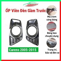 Ốp viền đèn gầm trước xe mạ Crom Kia Carens 2005-2015