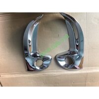 Ốp viền đèn gầm trước xe Toyota Vios 2021 mẫu mạ crom