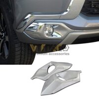 Ốp Viền Đèn Gầm Trước Mitsubishi Pajero Sport
