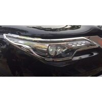 ỐP VIỀN ĐÈN PHA FORTUNER 2017 2018 2019 2020 MẠ CROM
