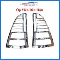 Ốp viền đèn pha hậu Innova 2006-2007-2008 mạ crom trang trí làm đẹp xe - ốp viền đèn hậu