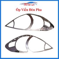 Ốp viền đèn pha hậu Innova 2006-2007-2008 mạ crom trang trí làm đẹp xe - ốp viền đèn pha