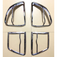 Ốp Viền Đèn Pha Hậu Mạ Crom Cho Xe Ô Tô - Fortuner 2012-2016 - ốp đèn hậu