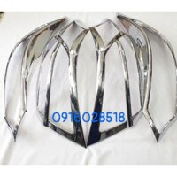 Ốp viền đèn pha hậu Vios 2014 2015 2016 2017 2018 xi mạ Crom op den truoc sau