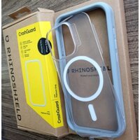 Ốp viền Rhinoshield CrashGuard + Tấm mặt lưng cho iPhone 15 Pro / 15 Pro Max