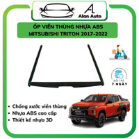 Ốp viền thùng xe bán tải Triton 2016-2022, bộ ốp bảo vệ viền thùng bán tải.