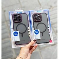 Ốp X&M chính hãng có vòng hỗ trợ sạc không dây dành cho iPhone 12promax/13promax/14pro/14promax/15promax
