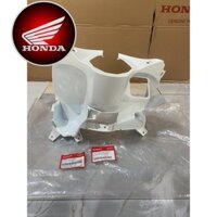 Ốp yếm khóa Vision 2014-2017 màu trắng xanh mã màu NHB55P (81131K44V00ZV)
