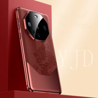 Ốp YJD Cho Huawei Mate 50 Pro Mate50RS Mate 40 Pro Mate40RS Quy Trình lõm lõm Hình Rồng Tốt Lành Vỏ Điện Thoại Chống Sốc