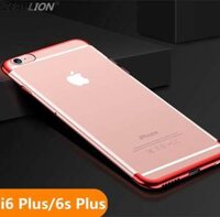 Ốp Zeallion Cho Apple iPhone 6 Plus/6S Plus 5.5 Ốp Lưng TPU Trong Suốt Siêu Mỏng Mềm - INTL