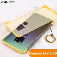 Ốp Zeallion Cho Điện Thoại Huawei Mate 20 30 Pro Mate 20X Ultra Thin Ốp Lưng Trong Suốt Không Viền Bảo Vệ LazadaMall