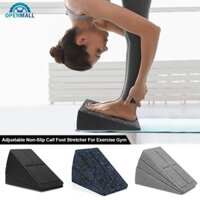Openmall 3 Cái / bộ Gạch Tập Yoga Có Thể Điều Chỉnh Squat Wedge Khối Khối Khối Ramp Deadlift Slant Board Chống Trơn Trượt Bắp Chân Cáng Để Tập Thể Dục Tập Gym I2S1