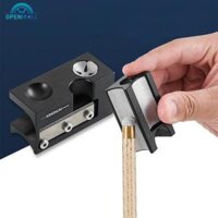 Openmall Billiard Cue Công cụ sửa chữa đầu da đa chức năng Đầu làm sạch đánh bóng Công cụ cần mài Hình dạng Thiết bị bi-a 8 trong 1 H1S5