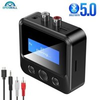 Openmall Bluetooth 5.0 Bộ thu phát EDR Bộ chuyển đổi không dây USB Dongle 3.5mm AUX RCA Home Stereo Car HIFI Audio S3Y4