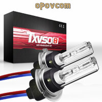 Opovcom 2 bộ xenon H7 HID 55W 12V 5000K 6000K 8000K 10000K 12000K đèn pha ô tô