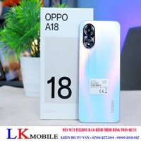 OPPO A18 128GB MÁY MỚI NGUYÊN SIÊU BẢO HÀNH 12 THÁNG