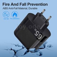 OPPO Củ Sạc lyk-881 65w 6 Cổng usb 5usb-a + type-c Phích Cắm us Cho iphone 12 13 14 14 pro samsung galaxy s23 xiaomi13pro reno9
