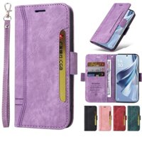 OPPO Reno 10 Pro 5F A58 A98 A16k A16e A36 Bao Da Điện Thoại Dạng Ví Nắp Lật Nam Châm Có Ngăn Đựng Thẻ Và Chức Năng Giá Đỡ