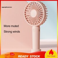 Oppophoneuse 1 Bộ Quạt Để Bàn 3 Cánh 3 Tốc Độ Gió Động Cơ Không Chổi Than Tiếng Ồn Thấp Giá Đỡ Điện Thoại Đế Dày Lưới Tản Nhiệt Quạt Di Động Cung Cấp Văn Phòng