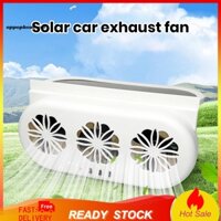 Oppophoneuse Năng Lượng Mặt Trời Quạt Ô Tô Hệ Thống Máy Lọc Không Khí Tốc Độ Cao Tản Nhiệt Thiết Kế Lỗ Thông Khí Lớn Làm Mát Xe Hơi Mùi Eliminator Quạt