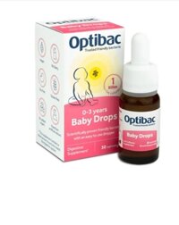 OPTIBAC BABY DROPS / MEN VI SINH CHO TRẺ SƠ SINH
