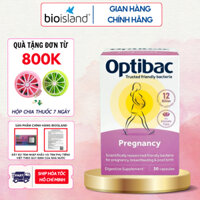Optibac Probiotics Pregnancy men vi sinh dành cho mẹ bầu và mẹ cho con bú giúp cải thiện tiêu hóa, miễn dịch lọ 30viên
