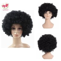 Optimal GIỚI HẠN Afro Chú Hề Tóc Giả 70s 80 Nam Vô Hình Nữ Phụ Kiện Tóc Tự Nhiên Disco Punk Lông Tơ