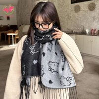 Optimal LIMIT Kitty Khăn dệt kim Sợi Acrylic Quà tặng mùa thu