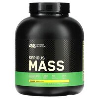 Optimum Nutrition Serious Mass Protein Powder Supplement Banana 6 lb (2.72 kg)