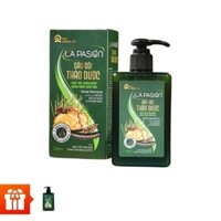 [Option 1] LA PASIÓN - Bộ 1 chai dầu gội Thảo Dược (250ml/chai) + 1 chai dầu gội hương Bưởi (250ml/chai)