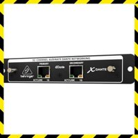 Option card for Behringer X32, interface for DANTE network, 24bit, 44.1kHz/48kHz compatible X-DANTE, black