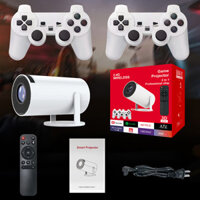 Optiprim Thương Hiệu Mới Tự Động Hiệu Chỉnh Android11 Máy Chiếu 4K WiFi6 HY300 PRO 1280 * 720P WiFi Kép Hộ Gia Đình Di Động