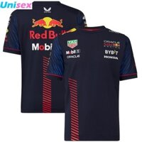 Oracle Red Bull Racing 2024 Team Stretching man Áo thun thể thao khô nhanh thông thường