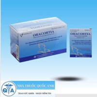 Oracortia 0.1% trị viêm nhiễm khoang miệng (50 túi nhôm x 1g)
