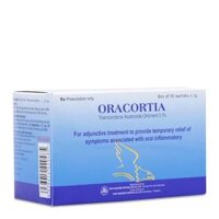 Oracortia 1g (Hộp/50 gói) – Bột trị viêm loét miệng hiệu quả