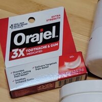 ORAJEL 3X MEDICATED GEL GIẢM ĐAU RĂNG, NƯỚU CHO BÉ 2 TUỔI