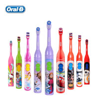 Oral-B Bàn chải đánh răng điện cho trẻ em Bàn chải đánh răng AA Baterry Kid Oral b Bàn chải đánh răng Răng sạch Chăm sóc răng miệng cho trẻ em Bàn chải đánh răng điện cho trẻ em 3 tuổi trở lên