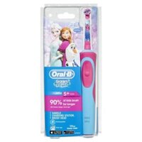 Oral B Bàn chải đánh răng điện cho bé gái 5+ (gồm 2 đầu bàn chải thay)