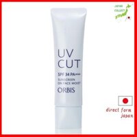ORBIS Sunscreen(R) On Face Moist Face Makeup Effect Sunscreen Cream Makeup Base SPF34 PA+++ 35g Sunscreen 35g (x 1)