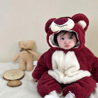 ORD- bộ body hình thú vải nỉ dày hình cho các bé cưng xỉu