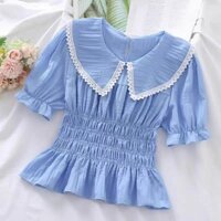 [Order 2 - 3 tuần]_Áo sơ mi kiểu nữ cách điệu cho nấm nhỏ